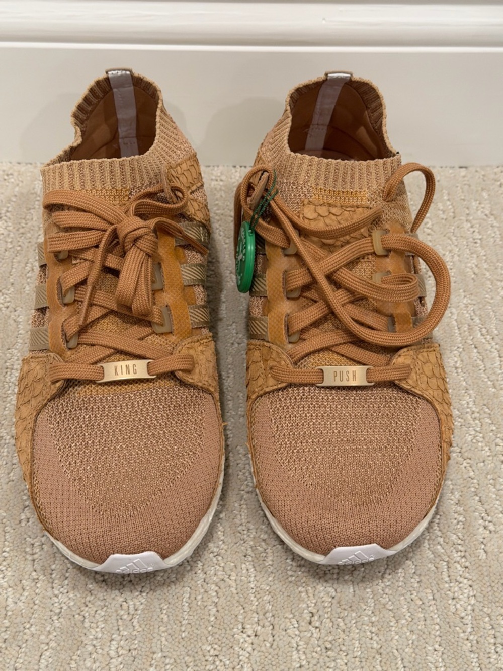 ADIDAS x Pusha T EQT Support Ultra Primeknit King Push “Brown Paper Bag” Sneaker